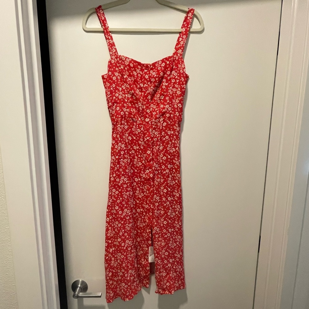 Reformation Dress with Buttons